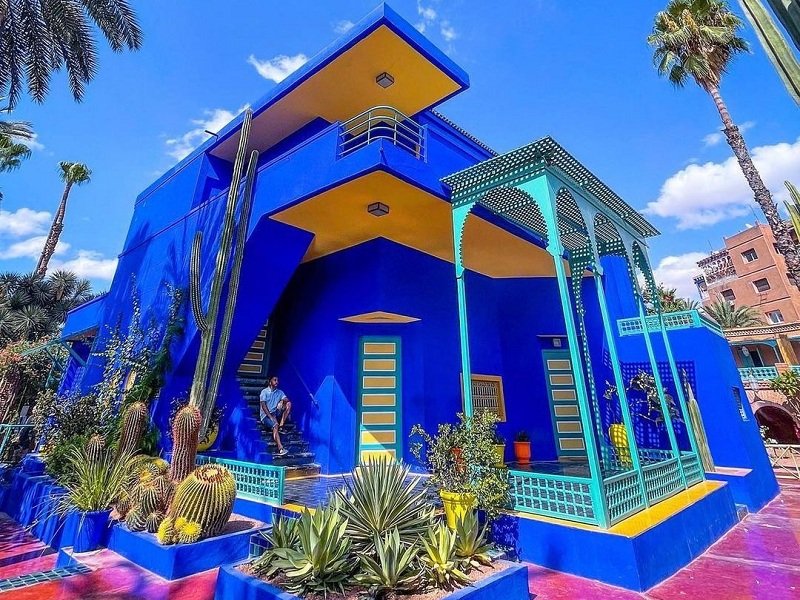 Majorelle Garden Marrakech and Yves Saint Laurent