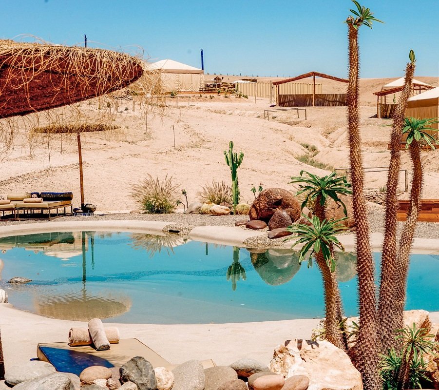 Agafay Desert from Marrakech to enjoy Sunset time in Morocco