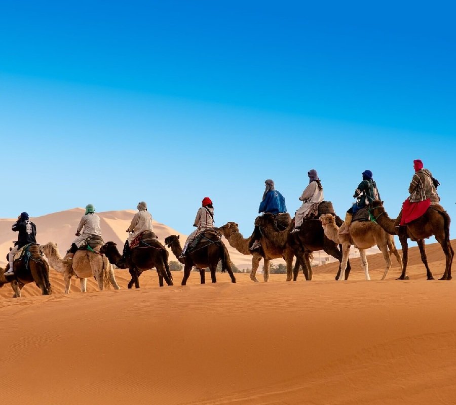 Desert Tours from Marrakech to Merzouga by Erg Chebbi Dunes of Morocco